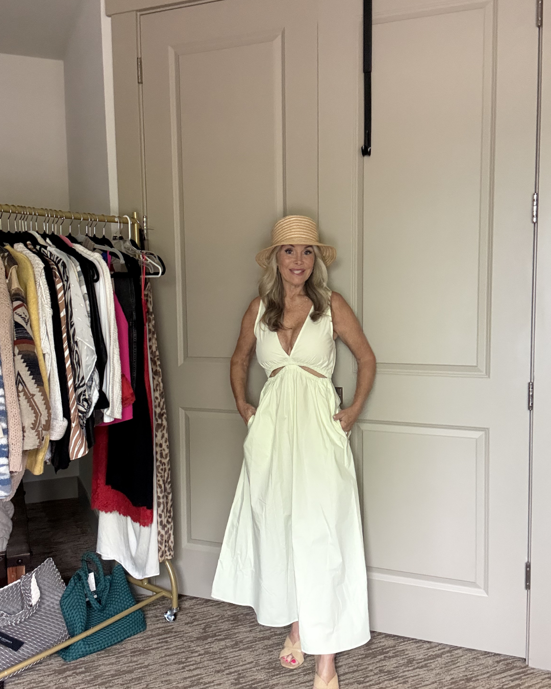 Zara cut out dress