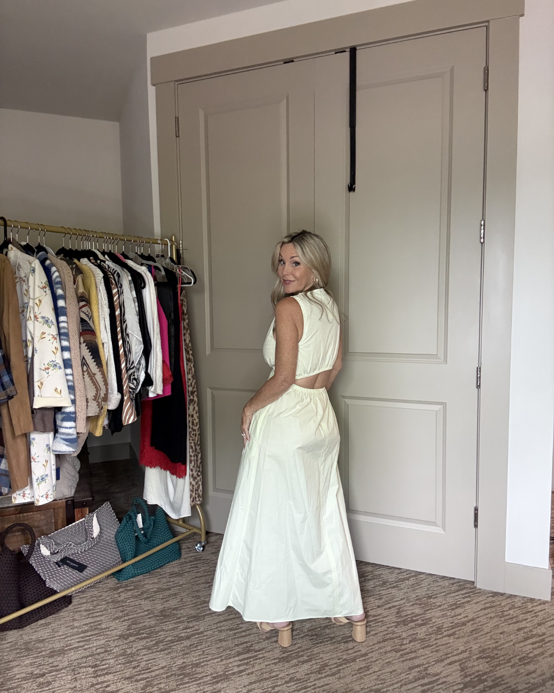 Zara cut out dress