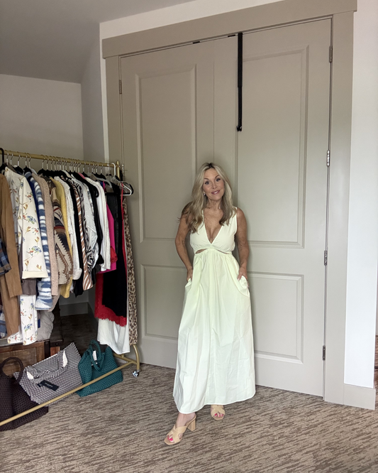 Zara cut out dress