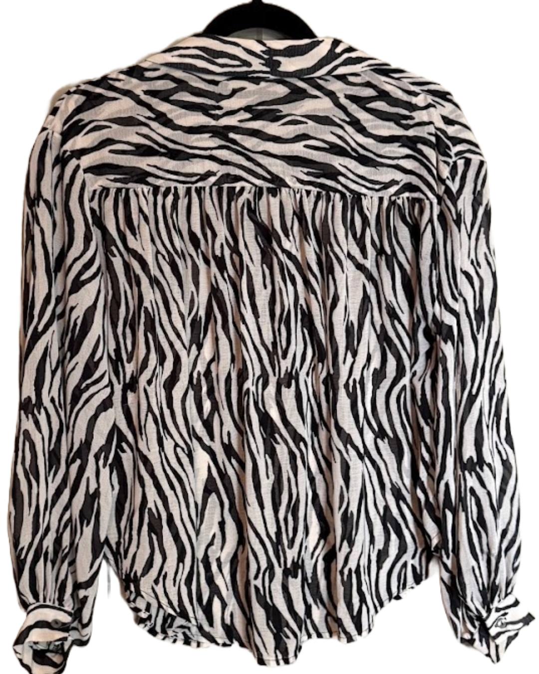 Zebra Free People Blouse